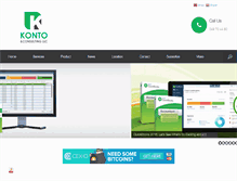 Tablet Screenshot of konto-consulting.com